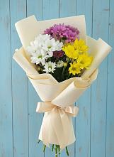 Букет цветов из:  Хризантемы в Новомеловатке