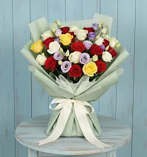 Букет цветов из:  Розы #REPLACE_PRED# Новомеловатке