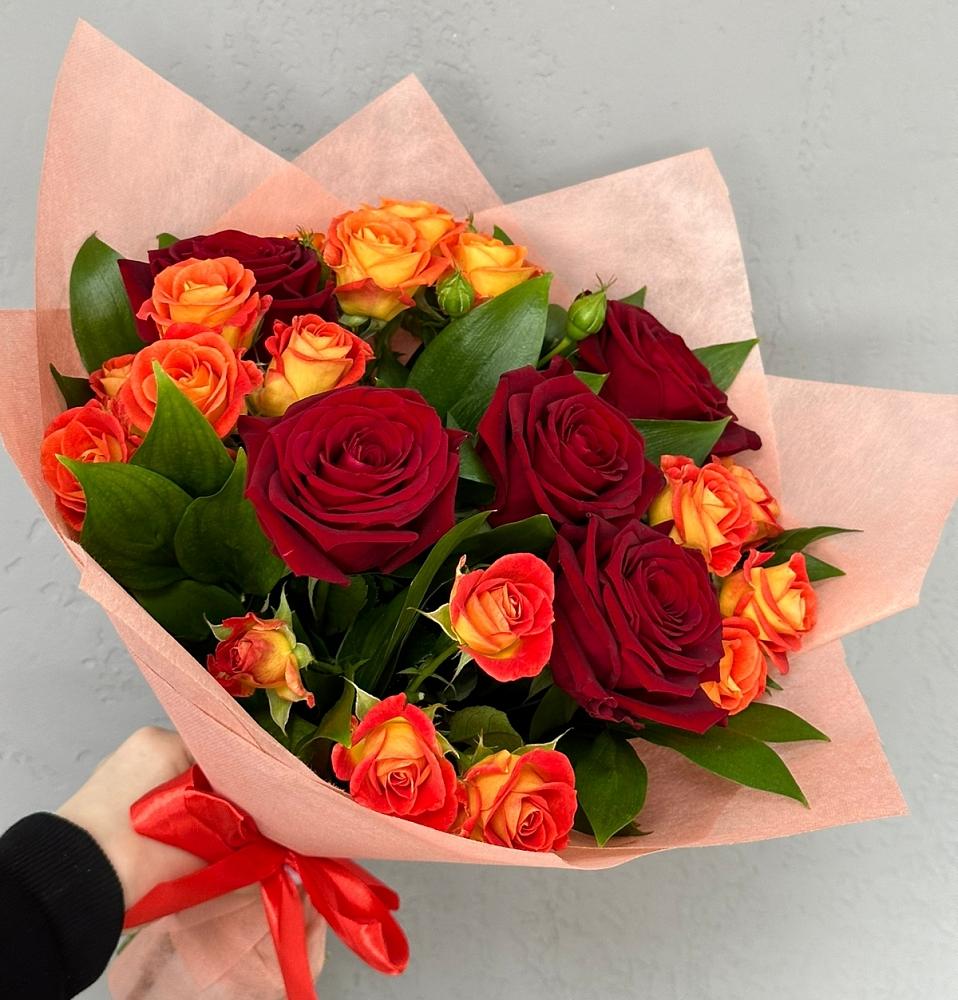 Букет Любовь и восторг в Новомеловатке