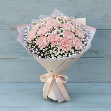 Букет цветов из:  Гвоздики в Новомеловатке