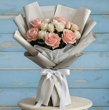 Букет цветов из:  Розы в Новомеловатке